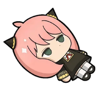 😐-Spy x family @Toji_sama, Telegram Sticker