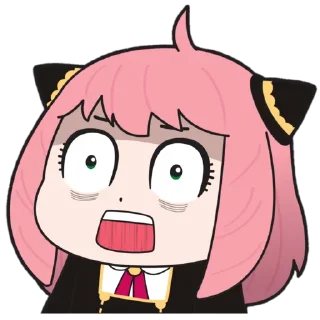 😨-Spy x family @Toji_sama, Telegram Sticker