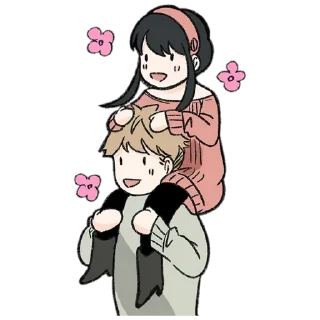 ❤️-Spy x family @Toji_sama, Telegram Sticker
