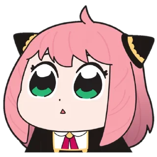 😦-Spy x family @Toji_sama, Telegram Sticker