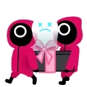 🎁-Squid Game, Telegram Sticker