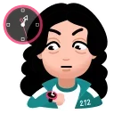 ⏳-Squid Game, Telegram Sticker