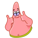 👍-Patrick @oliplusmzr, Telegram Sticker