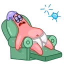 😴-Patrick @oliplusmzr, Telegram Sticker