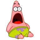 😨-Patrick @oliplusmzr, Telegram Sticker