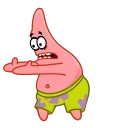 😐-Patrick @oliplusmzr, Telegram Sticker