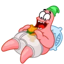 🤤-Patrick @oliplusmzr, Telegram Sticker