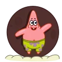 👋-Patrick @oliplusmzr, Telegram Sticker