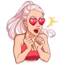 😍-Stay Fit, Telegram Sticker