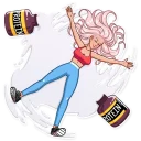 🤤-Stay Fit, Telegram Sticker