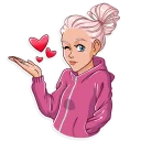 😘-Stay Fit, Telegram Sticker
