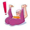 😡-Stay Fit, Telegram Sticker