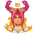 👿-Steamy Julia, Telegram Sticker