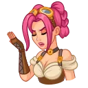 🤦‍♀️-Steamy Julia, Telegram Sticker