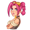 😛-Steamy Julia, Telegram Sticker