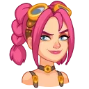 😈-Steamy Julia, Telegram Sticker