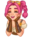 ☺️-Steamy Julia, Telegram Sticker