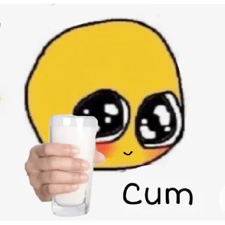🥛-Stickers For Hornys Persons., Telegram Sticker