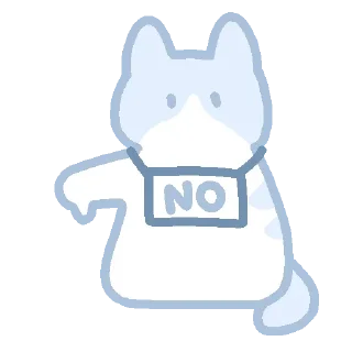 💙-котяш @softsticks, Telegram Sticker