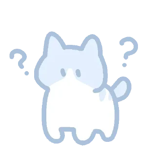 💙-котяш @softsticks, Telegram Sticker