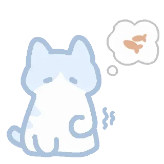 💙-котяш @softsticks, Telegram Sticker