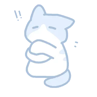 💙-котяш @softsticks, Telegram Sticker