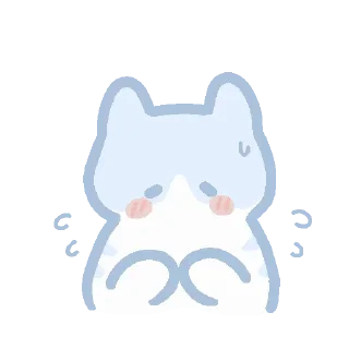💙-котяш @softsticks, Telegram Sticker