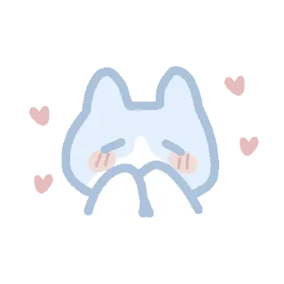 💙-котяш @softsticks, Telegram Sticker