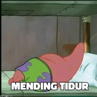 😴-𝙊𝙣𝙡𝙮 𝙋𝙖𝙩𝙧𝙞𝙘𝙠 @rasayangmati, Telegram Sticker