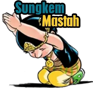 🙏-PIN NIH KAK, Telegram Sticker