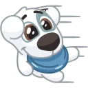 😋-Dog, Telegram Sticker