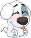 😊-Dog, Telegram Sticker