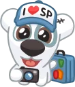 ✈-Dog, Telegram Sticker