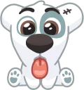 😜-Dog, Telegram Sticker