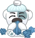 😷-Dog, Telegram Sticker
