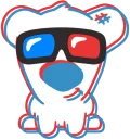 😎-Dog, Telegram Sticker
