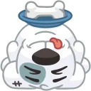 😖-Dog, Telegram Sticker
