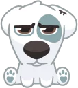 😕-Dog, Telegram Sticker