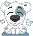 😌-Dog, Telegram Sticker