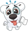 😝-Dog, Telegram Sticker