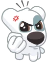 😠-Dog, Telegram Sticker