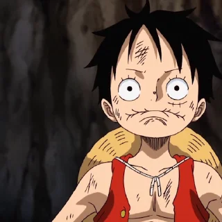 🤔-One Piece by @onepiecestick, Telegram Sticker