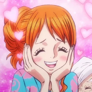🥰-One Piece by @onepiecestick, Telegram Sticker