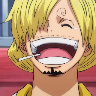 😆-One Piece by @onepiecestick, Telegram Sticker