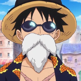 😁-One Piece by @onepiecestick, Telegram Sticker