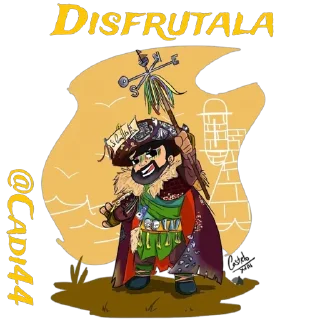 🤩-@Cadi44 @SozdaiStickeriBot, Telegram Sticker