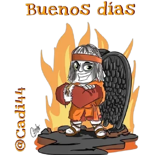 🤩-@Cadi44 @SozdaiStickeriBot, Telegram Sticker