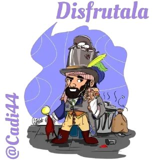 🤩-@Cadi44 @SozdaiStickeriBot, Telegram Sticker