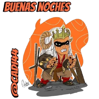 🤩-@Cadi44 @SozdaiStickeriBot, Telegram Sticker