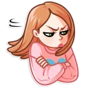 😒-Love Story, Telegram Sticker